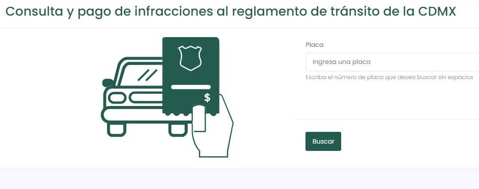 Esta es la página donde puedes consultar las multas de tu auto | Foto: Finanzas CDMX