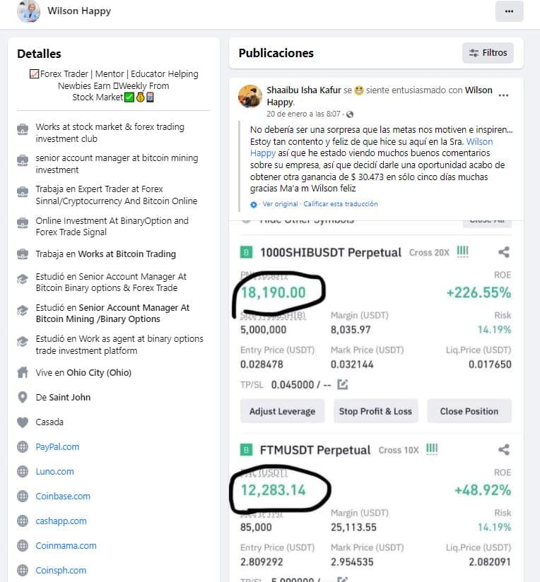 Este fraude de Bitcoin en Facebook ya llegó a México 3