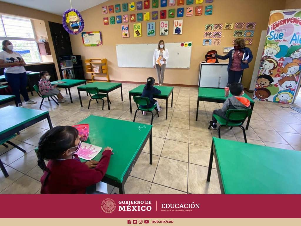 El regreso a clases se ha pospuesto en algunos estados de la República | Foto: Twitter SEP 