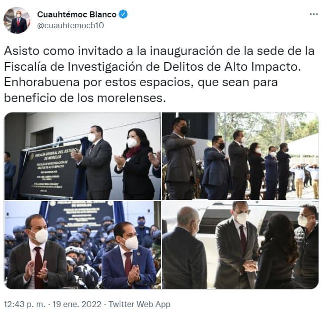 Someten a la policía de Morelos Y Cuauhtémoc Blanco 1554