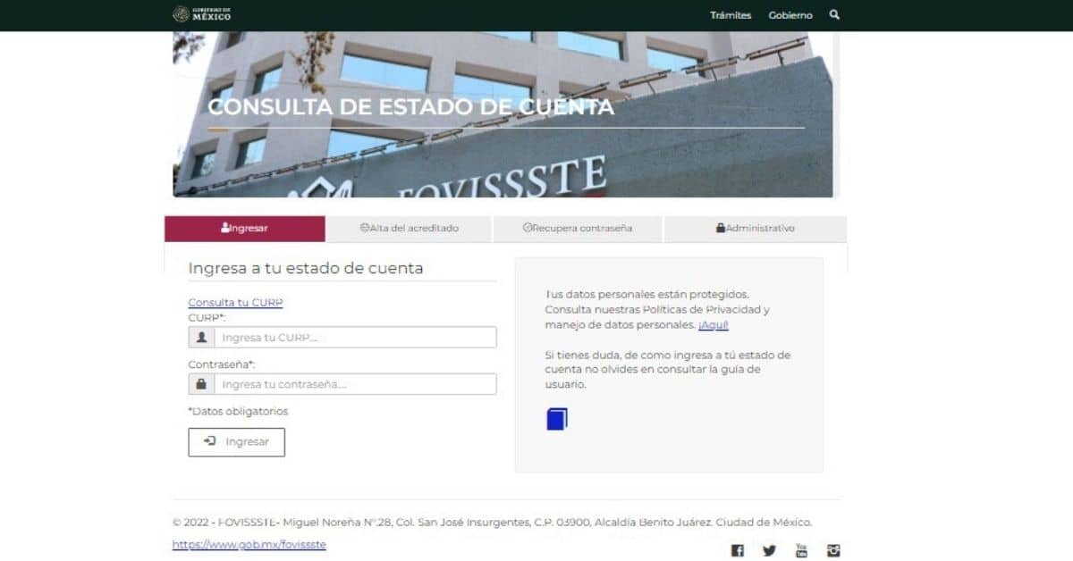 numero de crédito FOVISSSTE