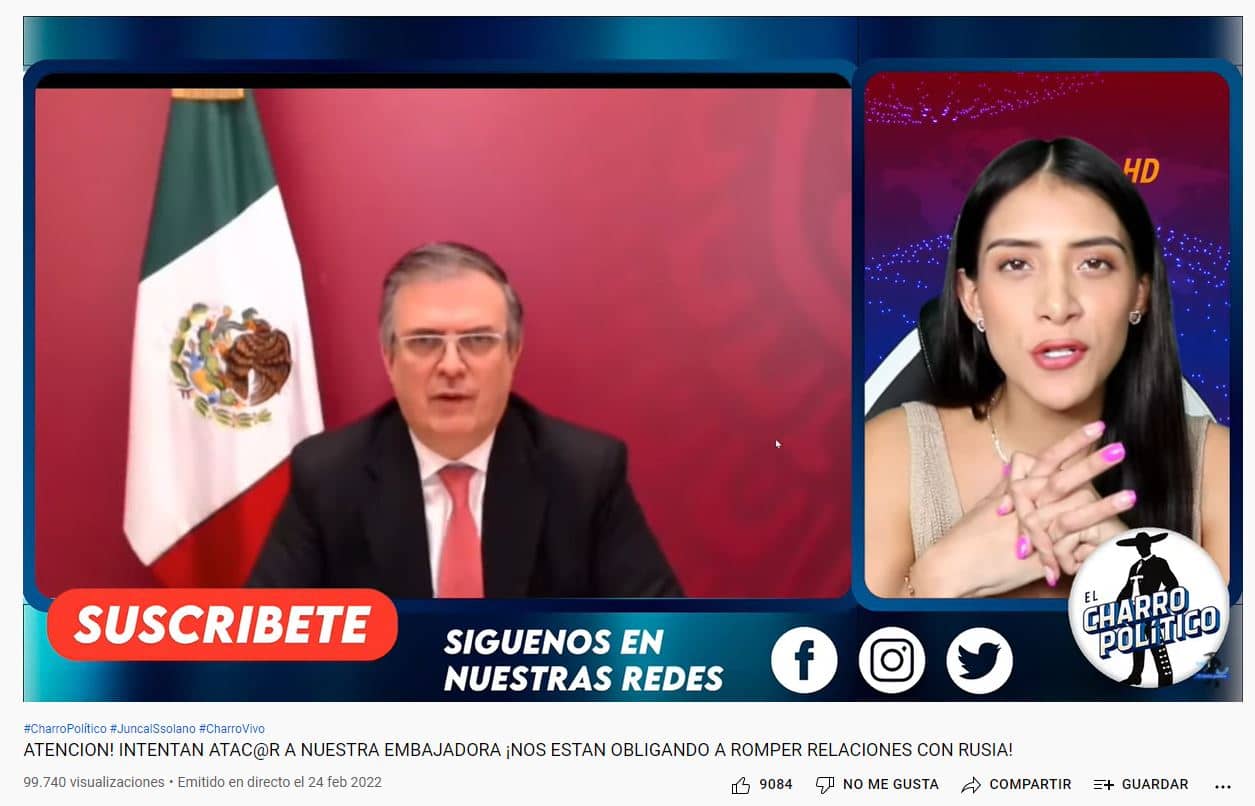 Estos youtubers mienten sobre Ucrania y AMLO 4