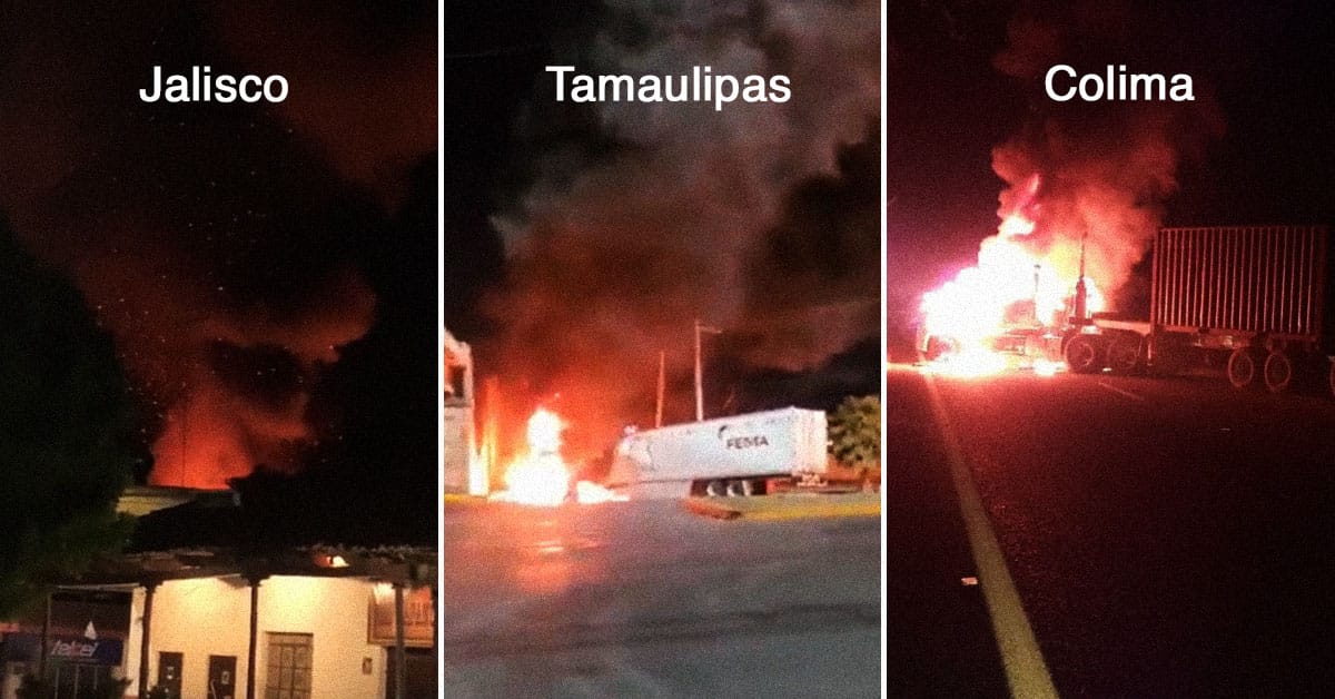 No es Ucrania, es México. La violencia está fuera de control portada