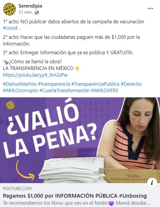 Piden información de vacunas al gobierno y les envían copias de comunicados 2