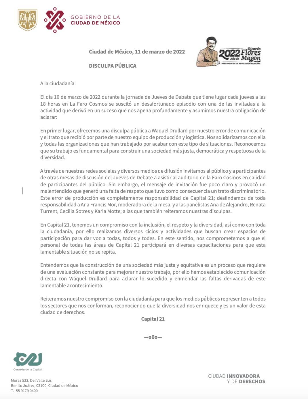 Señalan a Capital 21 de censura y discriminación a mujer trans 4