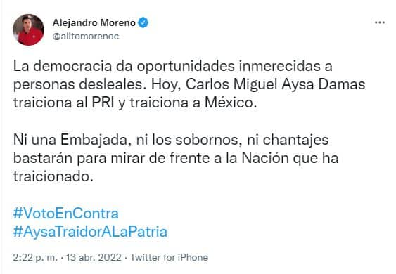 Cravioto a gobernadores de PRI y PAN Portense bien y les pude tocar una embajada 4