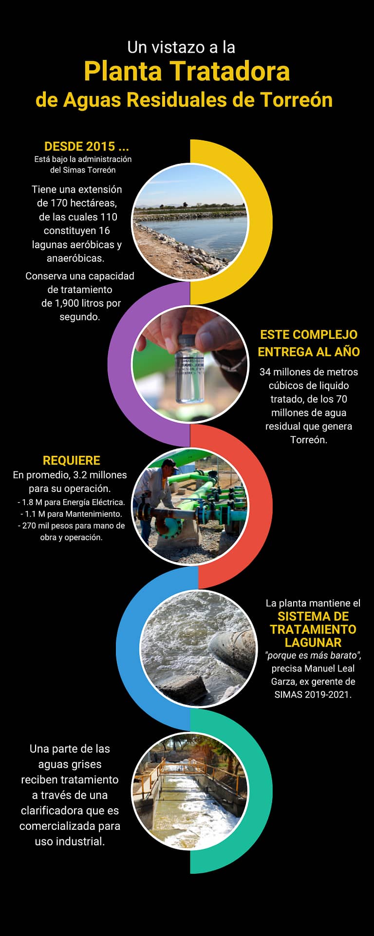 Infografía de la planta Crédito: Paulina Castro Córdova