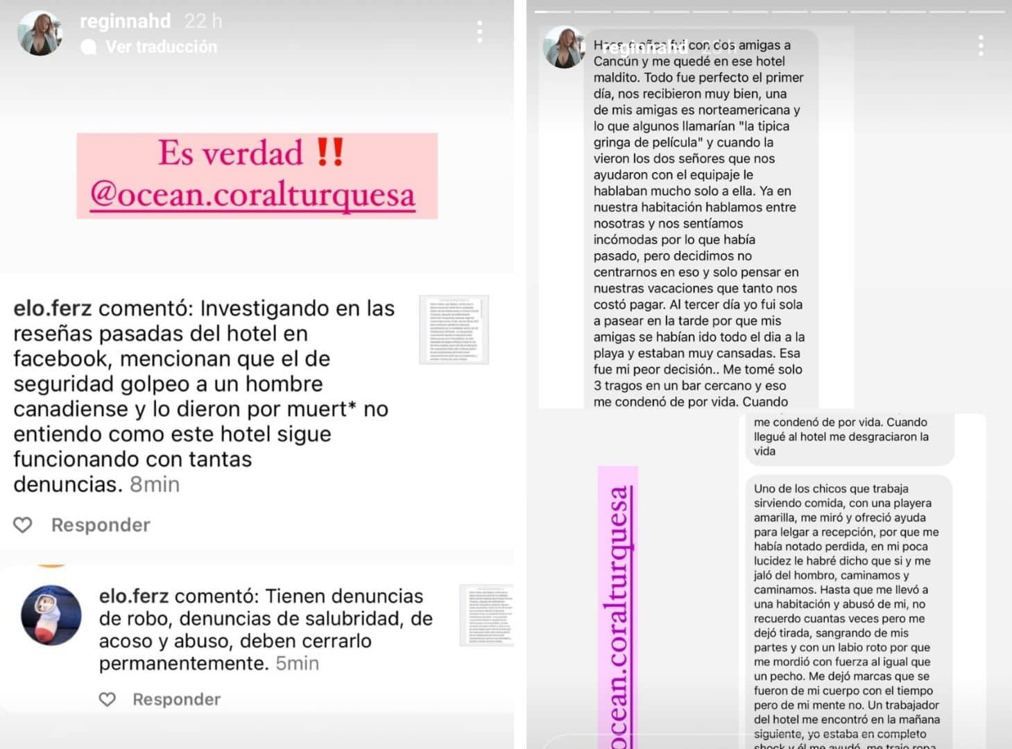 abuso sexual hotel cancún