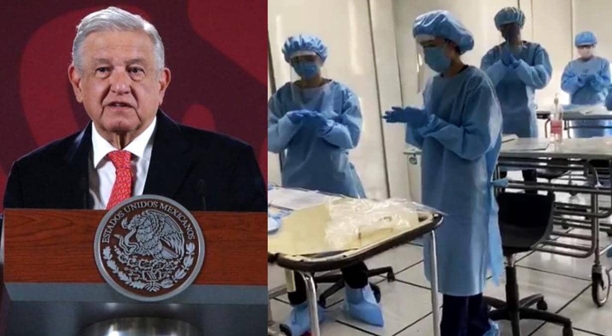 AMLO-crítica-médicos-UNAM-Covid-19