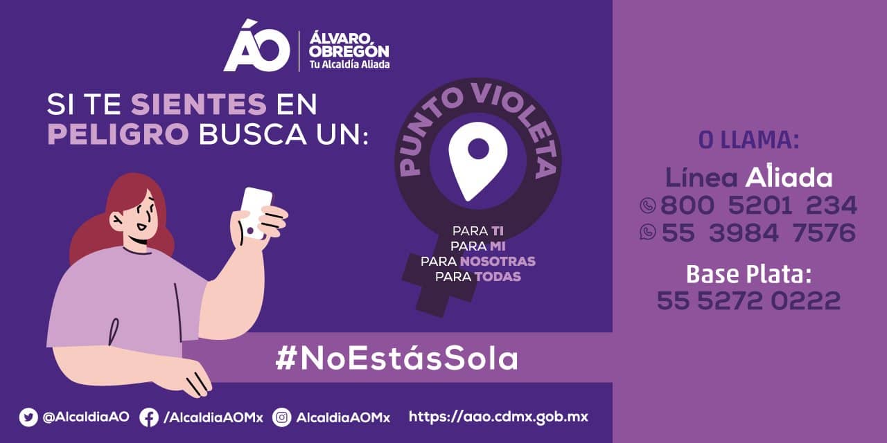 puntos violeta