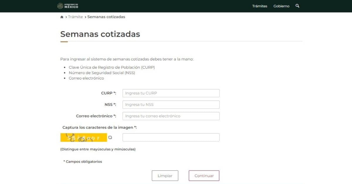 reporte semanas cotizadas
