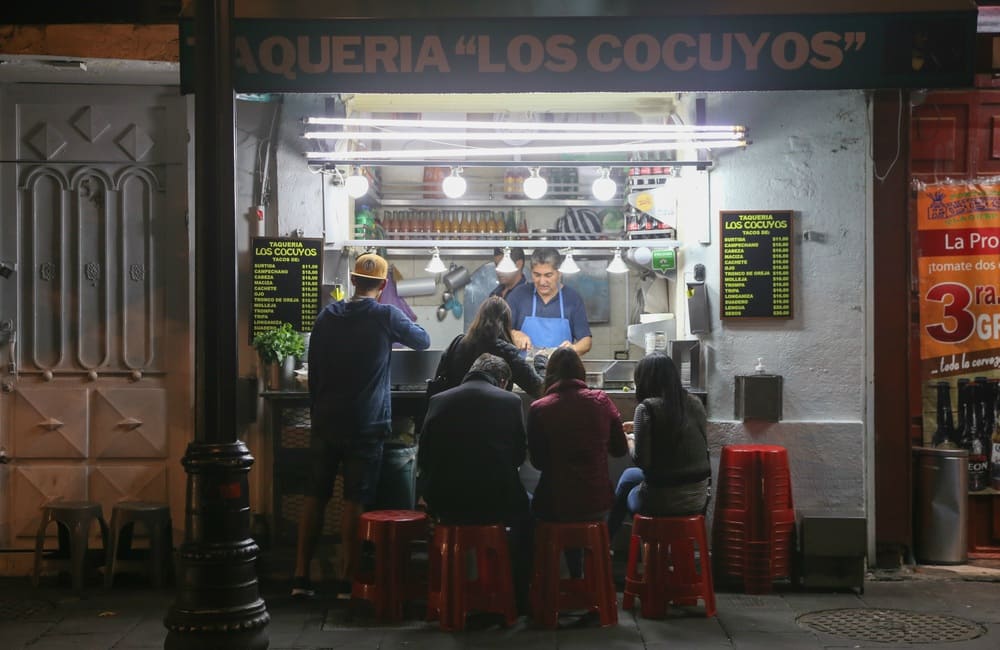 taquerías 24 horas