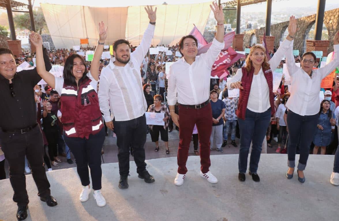 mario delgado gira cdmx comites defensa morena amlo 43