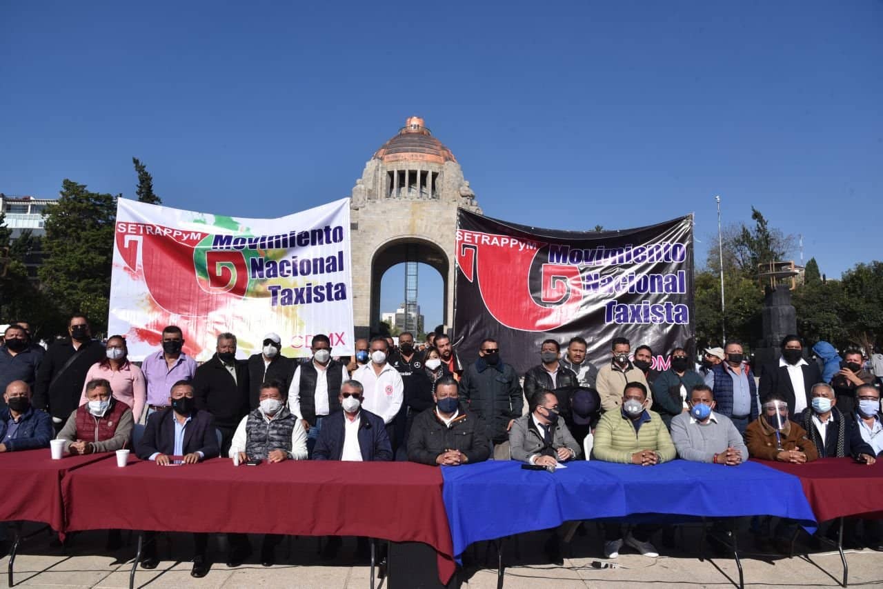 marcha taxistas 2020 octubre 1
