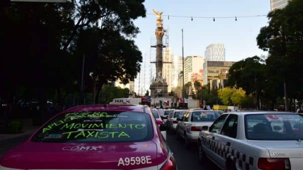marcha taxistas 2020 octubre 2