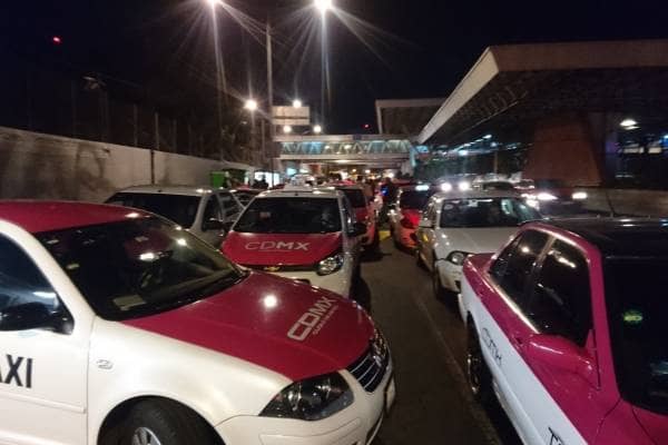 marcha taxistas 2020 octubre 3