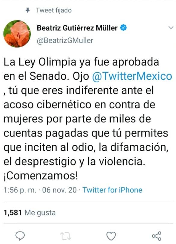 beatriz gutierre muller ataca a twitter