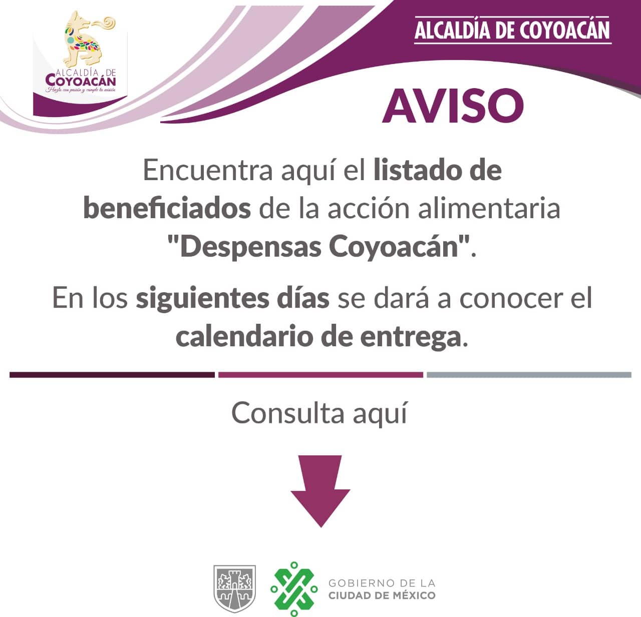 lista beneficiarios despensas coyoacán