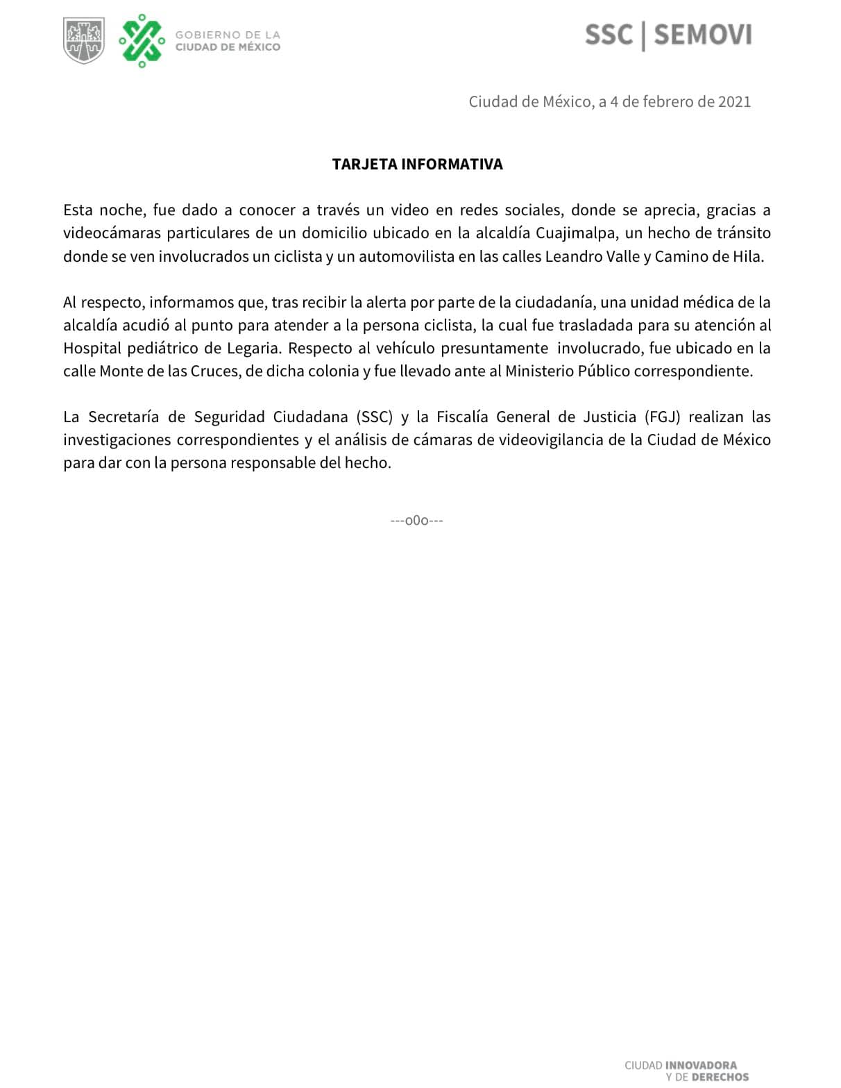 taxi pirata atropella a niño ciclista en acopilco cuajimalpa portada 6