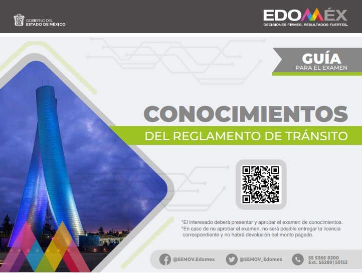 guía de manejo licencia de conducir Edomex 2021