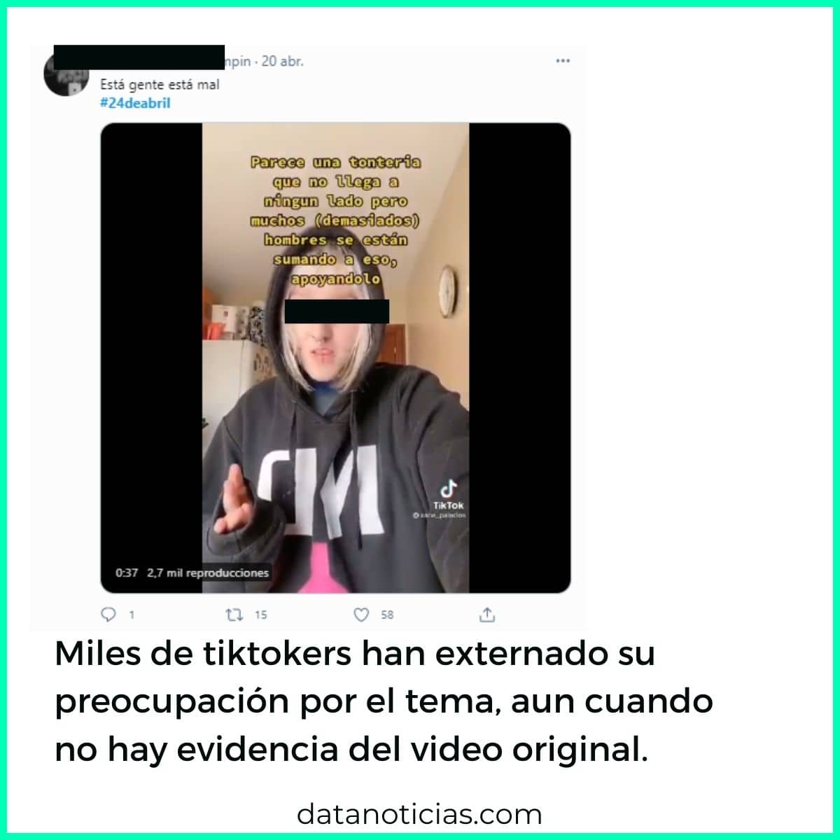 24 de abril tik tok reto mexico 2