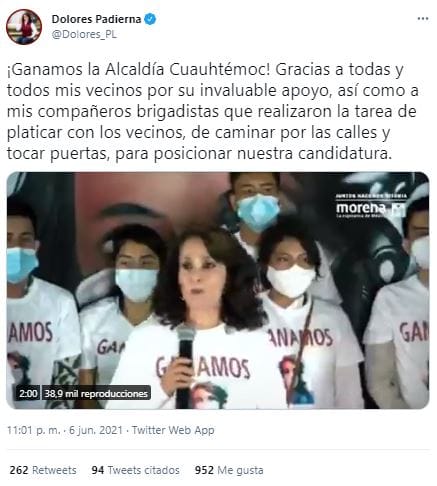 dolores padierna elecciones 2021 resultados cuauhtemoc candidatos prd pri morena pan 1