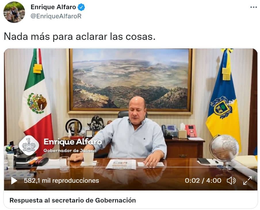 Adán Augusto se lanza contra gobernadores de PAN y MC ellos le responden 6