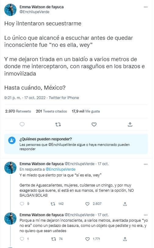 Inyectan con drogan a jóvenes para secuestrarlas. Tres casos que no deben pasarse por alto 9