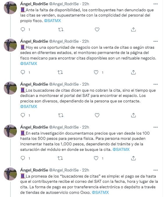 Persiste venta ilegal de citas en el SAT en Facebook y Mercado Libre 9