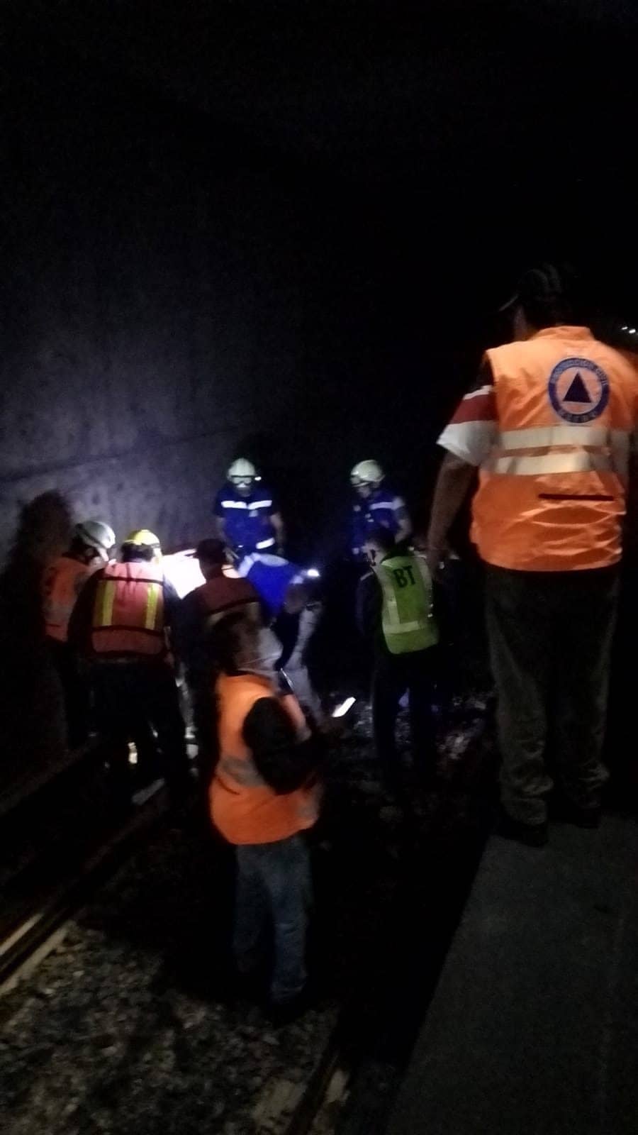 El domingo se suspendió temporalmente el servicio en la Línea 3 del Metro debido a un protocolo de revisión | Foto: Twitter Metro 