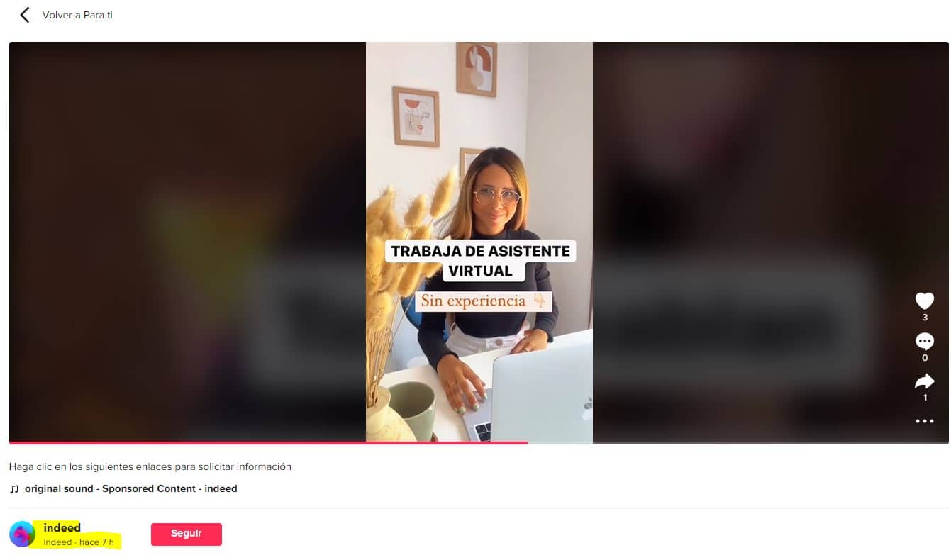 Fraude en TikTok Con falsas vacantes de asistente virtual, incitan a la gente a renunciar a sus empleos 3